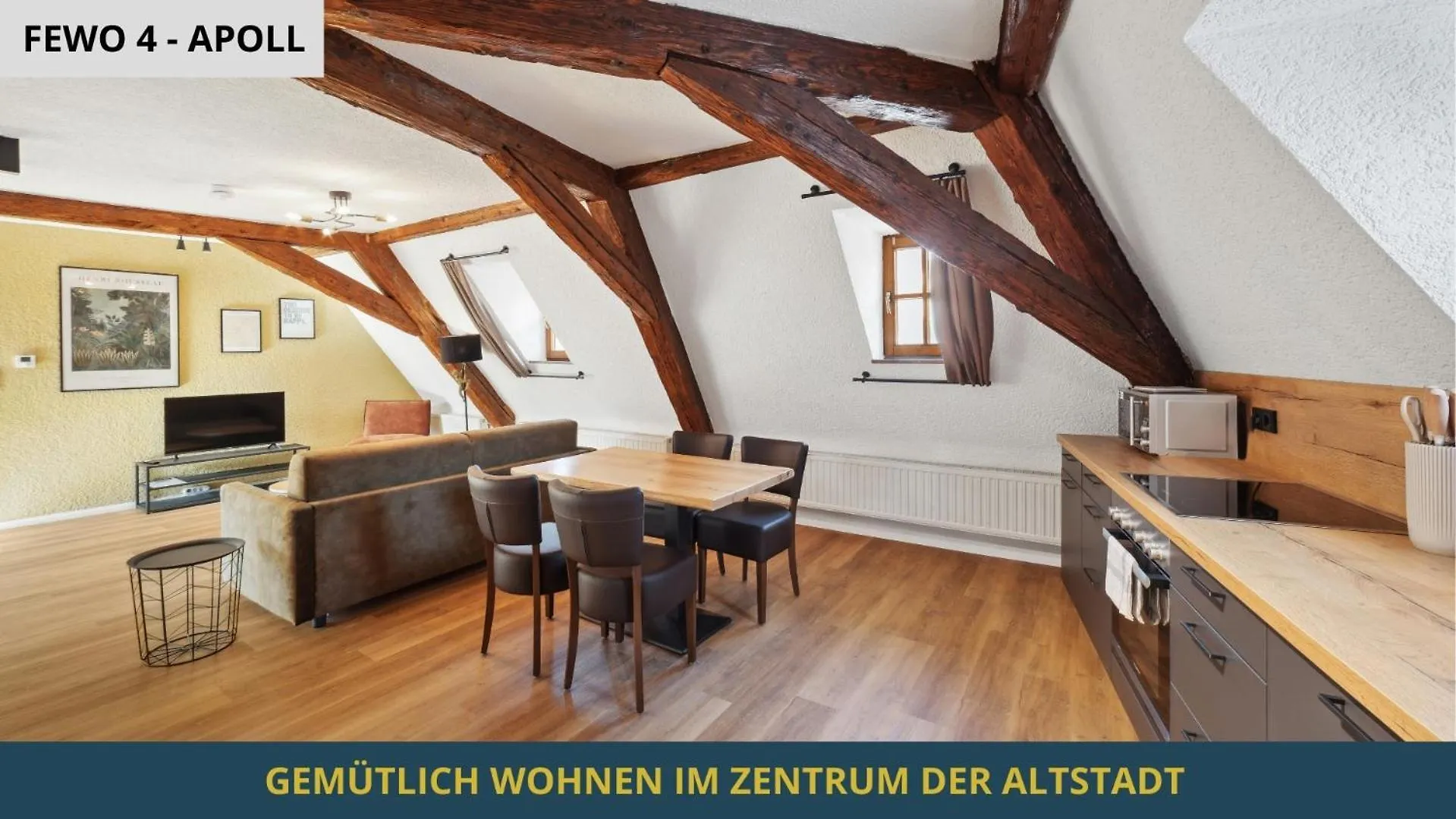 Sandapart34 - 4 Tolle Fewos Von 1-9 Pers Mitten In Der Altstadt Bamberg Apartment